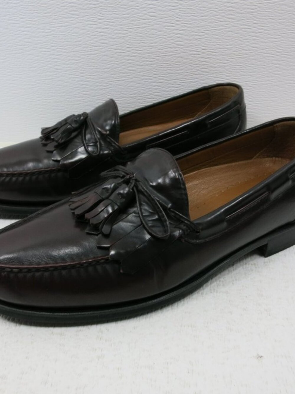 Rockport Kiltie Tassel Leather Dress Loafers Men's Formal Footwear Shoes Sz 13 M